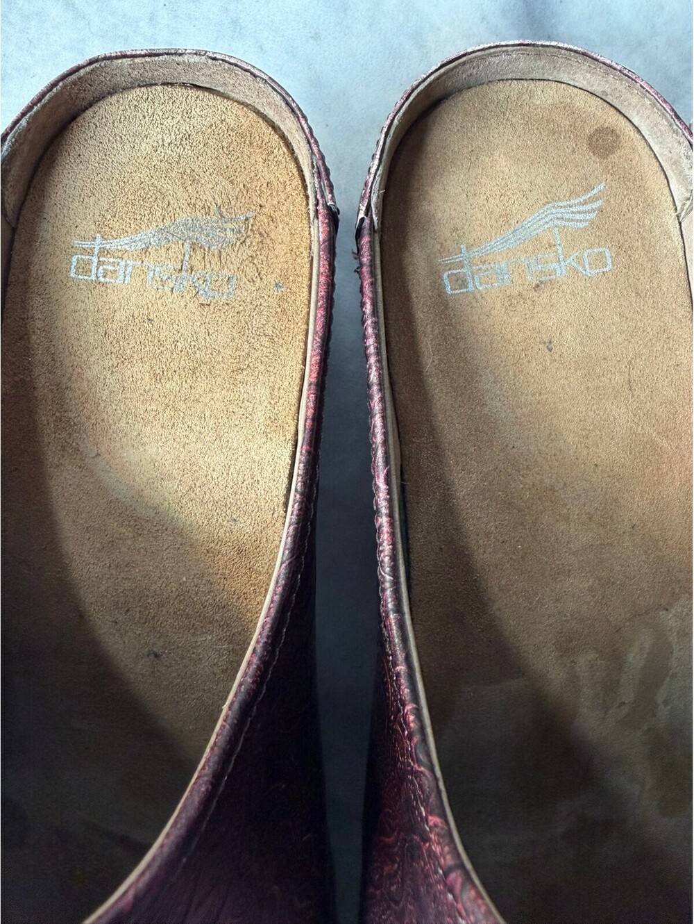 Dansko Berry Tooled Leather Professional Mule Clogs Women's EU 41 US 10.5-11 - Picture 4 of 7